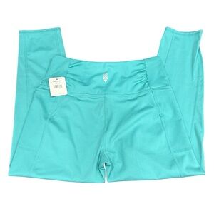 Free People Leggings Womens Small S Movement Crop Leggings with Pockets Sz XSmal